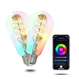 MOES Smart ST64 Edison LED Light Bulbs photo