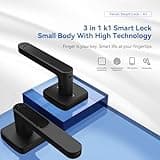 Tenon Fingerprint Smart Door Lock with Handle thumbnail 2