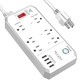 6ft Extension Cord Smart Plug Surge Protector thumbnail 1