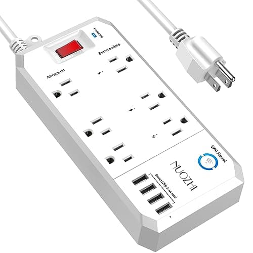 6ft Extension Cord Smart Plug Surge Protector main view
