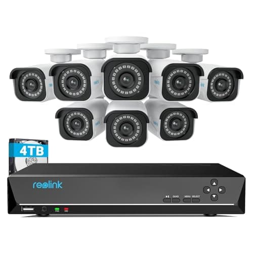 REOLINK 4K Security Camera System, RLK16-800B8 main view