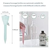 ARTEM Self Plant Watering Spikes Auto Drippers Irrigation Devices Vacation Automatic Plants Water System with Adjustable Control Valve Switch Design for Houseplant, Gardenplant, Officeplant 3 Pack thumbnail 4