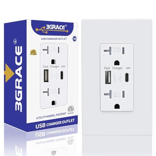 3GRACE USB Wall Outlet main view