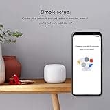 Google Nest WiFi Router 3 Pack ( One Router & Two extenders) 2ndGEneration 4x4 AC2200 Mesh Wi-Fi Routers with 6600 Sq Ft Coverage (Renewed) thumbnail 3