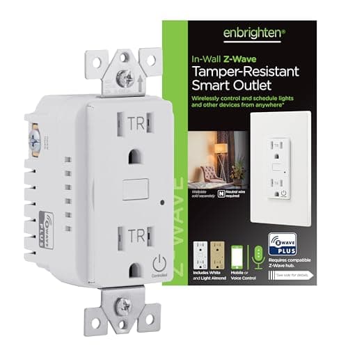 Enbrighten 700 Series Z-Wave Plus Smart Receptacle main view
