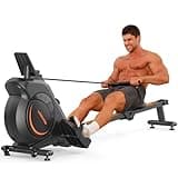 YOSUDA Magnetic/Water Rowing Machine 350 LB Weight Capacity - Foldable Rower for Home Use with Bluetooth, App Supported, Tablet Holder and Comfortable Seat Cushion thumbnail 1