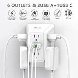 Multi Plug Outlet Surge Protector thumbnail 2