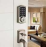 Kwikset 916 Traditional Touchscreen SmartCode Electronic Deadbolt Smart Lock thumbnail 5