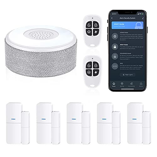 WiFi Door Alarm System main view