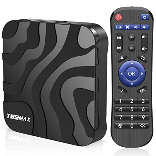 Android TV Box 12.0, T95 MAX Android Box 4GB RAM 32GB ROM main view
