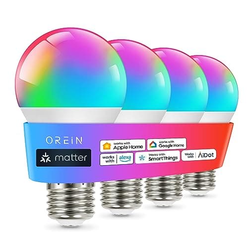 OREiN Matter Smart Light Bulbs main view
