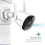 Amcrest SmartHome 4MP Outdoor WiFi Camera Bullet thumbnail 4