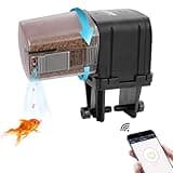 [Upgrade] WiFi Control Automatic Fish Feeder with APP Lychee Aquarium Automatic Fish Feeder, WiFi Control Auto Fish Food Dispenser for Home Office thumbnail 1