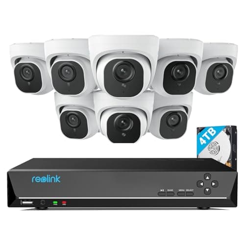 REOLINK 4K Security Camera System main view