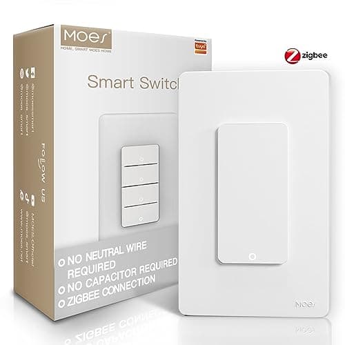 MOES Zigbee Smart Switches main view