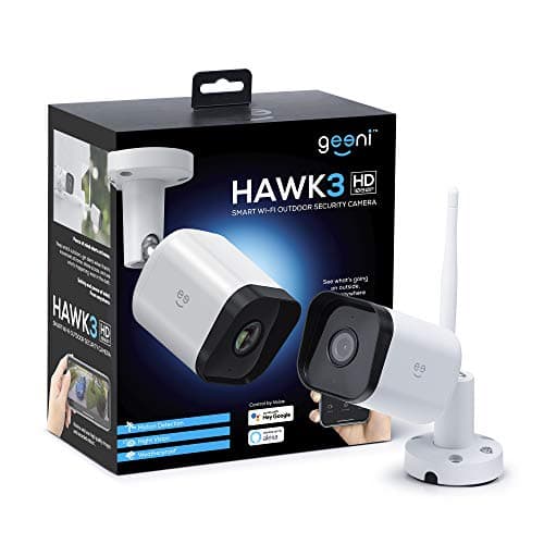 Geeni Hawk 3 HD 1080p Outdoor Security Camera main view