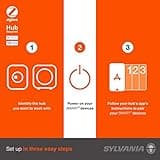 SYLVANIA SMART+ ZigBee Full Color and Tunable White A19 LED Bulb thumbnail 3