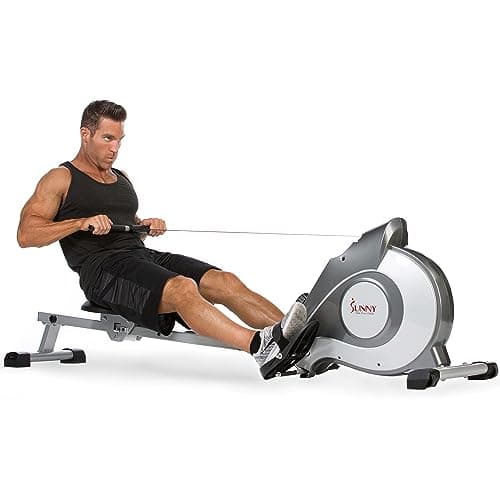 Sunny Health & Fitness Magnetic Rowing Machine main view