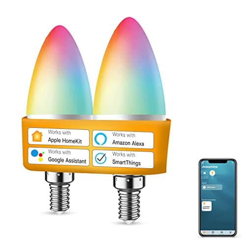 DoHome Smart Candelabra LED Bulbs main view