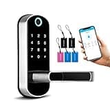 Smart Lock, TFX1 Bluetooth Enabled Fingerprint and Touchscreen Electronic Door Lock thumbnail 1