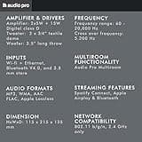 Audio Pro Addon C3 Wireless Bluetooth Speaker thumbnail 4