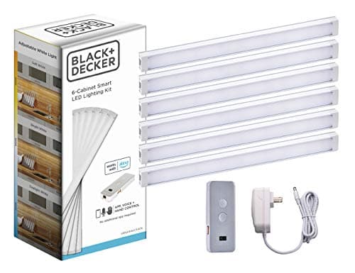 BLACK+DECKER Works with Alexa Smart Under Cabinet Lighting Kit main view