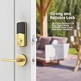 SMONET Bluetooth Keyless Entry Keypad Smart Deadbolt thumbnail 4