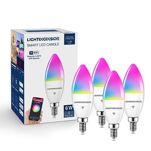 Smart Candelabra LED Bulbs main view