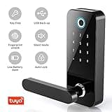COOLOUS Keypad Smart Door Lock with Handle Keyless Entry Door Lock thumbnail 2