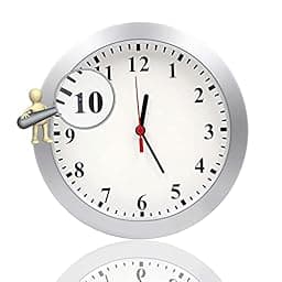 Newwings Hidden Camera Wall Clock photo
