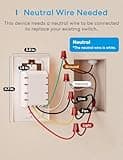 meross Smart Ceiling Fan Control and Dimmer Light Switch thumbnail 4