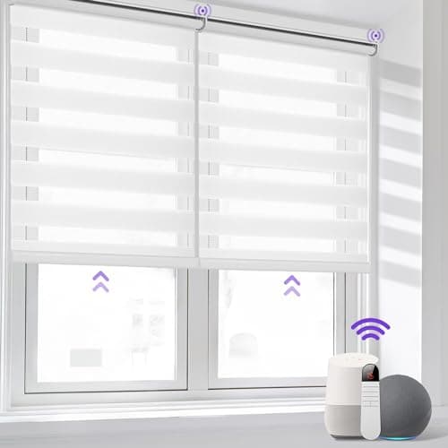 Allesin Motorized Zebra Blinds main view