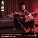 SYLVANIA SMART+ ZigBee Full Color and Tunable White A19 LED Bulb thumbnail 4