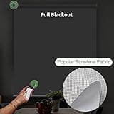 ZSHINE Motorized Blackout Window Roller Blinds thumbnail 5