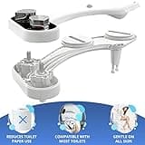 Clear Rear Bidet Attachment for Toilet thumbnail 5