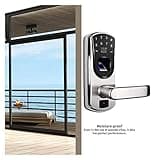 WeJupit V8 Fingerprint Keyless Entry Smart Door Lock thumbnail 5