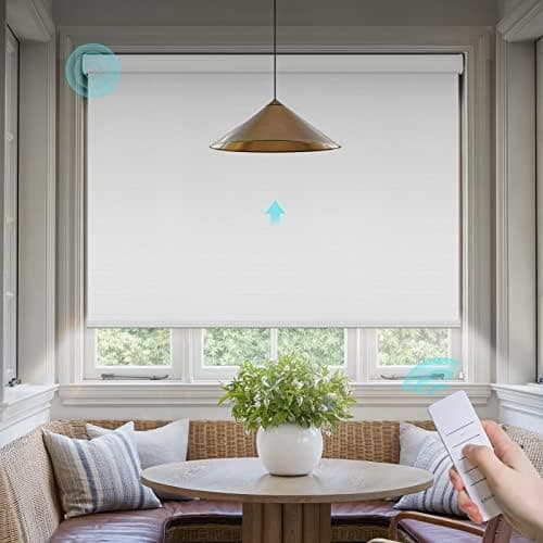 Motorized Blinds with Remote main view