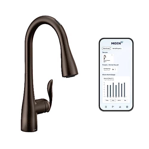 Moen Arbor Oil Rubbed Bronze Smart Faucet main view
