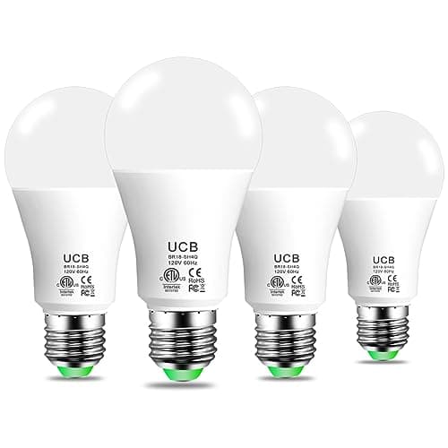 UCB Alexa Light Bulb 130W Equivalent, Smart Light Bulbs Warm White to Daylight Tunable, A19 E26 Bluetooth LED Bulbs for Bedroom Kitchen Living Room Office（4 Pack） main view