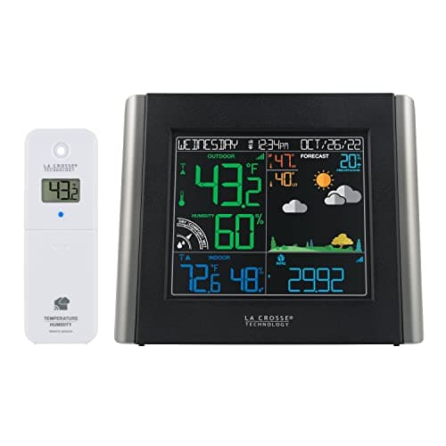 La Crosse Technology V11-TH Color Wireless WiFi Weather Station main view