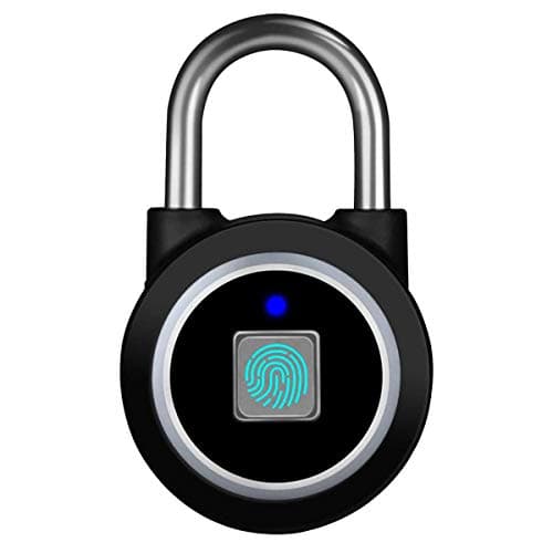 Fingerprint Padlock main view