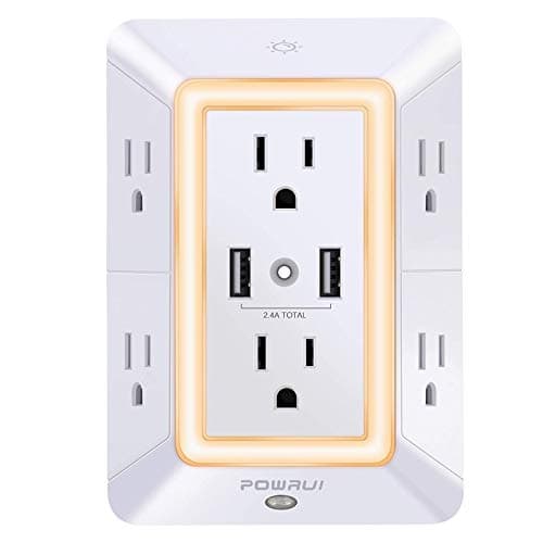 POWRUI 6-Outlet Extender main view