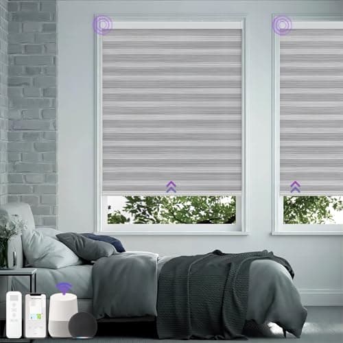 Astomi Motorized Zebra blinds main view
