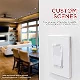 UltraPro Add-On Switch QuickFit and SimpleWire, In-Wall White Rocker Paddle Only, Z-Wave ZigBee Wireless Smart Lighting Controls, NOT A STANDALONE Switch, 2 Pack thumbnail 5