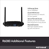 NETGEAR WiFi Router (R6080) - AC1000 Dual Band Wireless Speed thumbnail 5