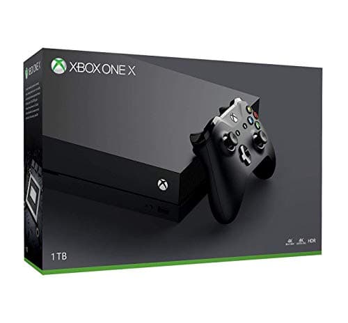 Microsoft Xbox One X 1TB Console with Wireless Controller main view
