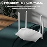 Tenda Wi-Fi 6 Router AX1800 Smart WiFi Router (RX3) thumbnail 2