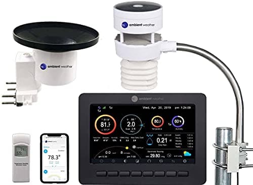 Ambient Weather WS-5000 Ultrasonic Smart Weather Station main view