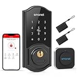 WiFi Door Lock - SMONET Remote Control Smart Deadbolt thumbnail 1