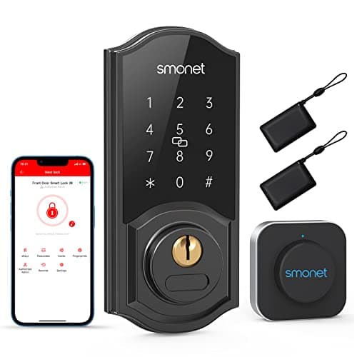 WiFi Door Lock - SMONET Remote Control Smart Deadbolt main view